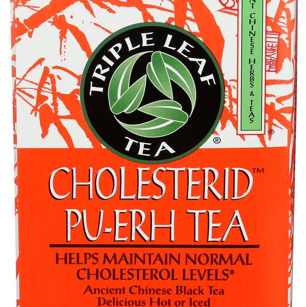 Triple Leaf Tea - Wholesale Health/Detox Tea - Cholesterid - Pu-erh Tea0