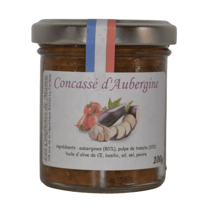 Grilled Eggplant Crush for wholesale by Les confiotes de mamie