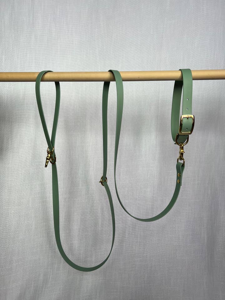 Single Colour Leash for wholesale by Moss Dog Collars