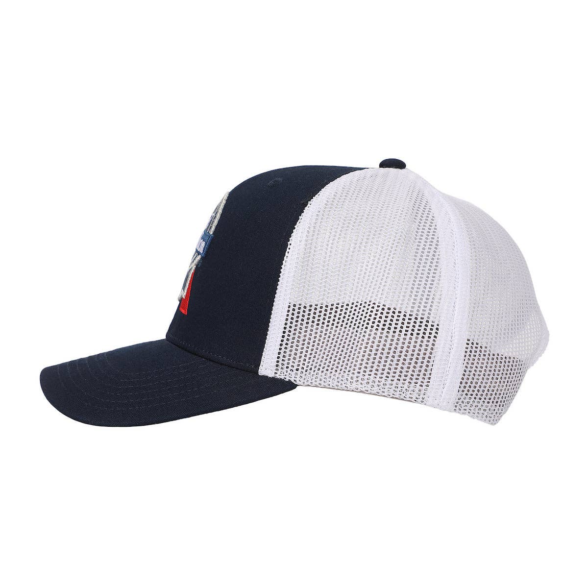 Bioworld Merchandising - Wholesale Trucker Hat - Unisex - Pabst Blue Ribbon 3D Embroidered Logo Blue Trucker Hat3