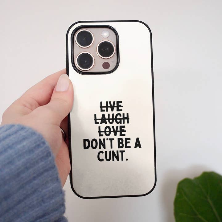 Non Fare Lo Stronzo | Custodia per Telefono per la vendita all'ingrosso da parte di Wisdom and Wonder Designs