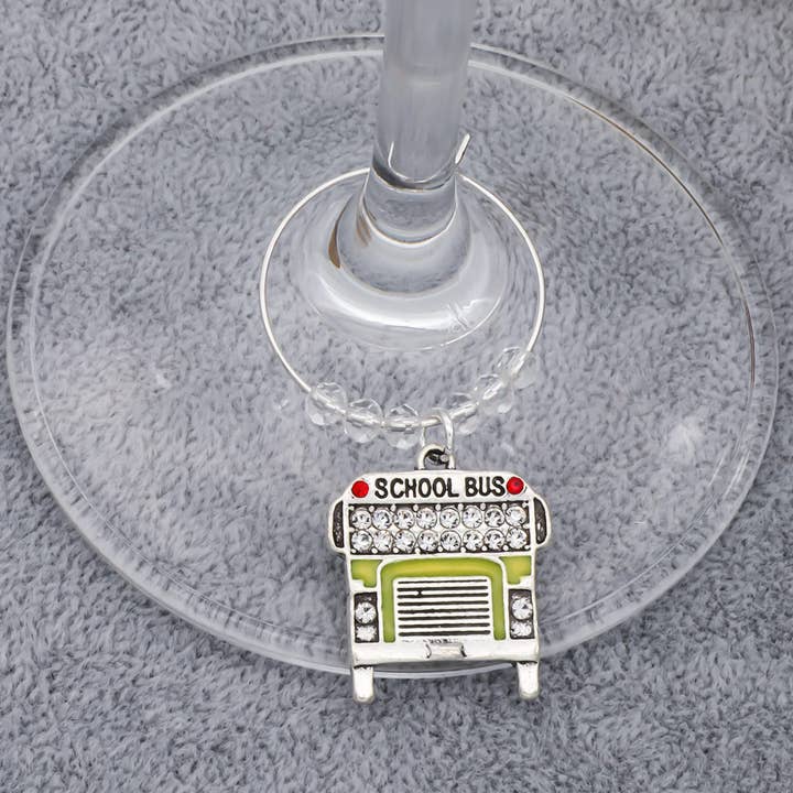 Serendipity - Wholesale Wine Charm - Favorite Teacher Wine Glass Charms