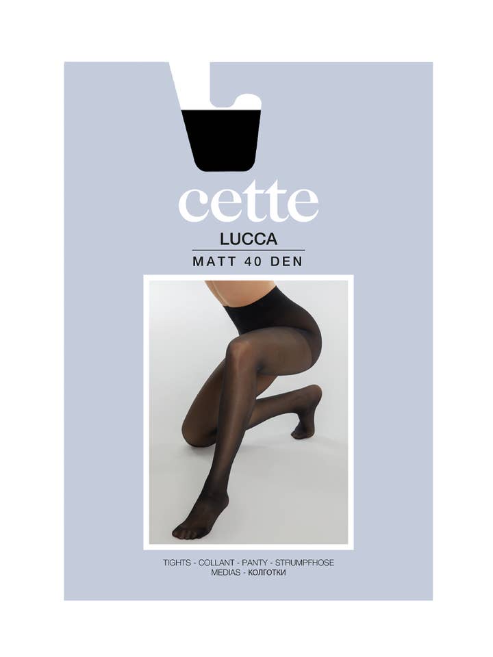 Cette - Vendita all'ingrosso Collant - Donna - Collant velati, LUCCA Collant velati 40 DEN, Taglie fino a 4XL1