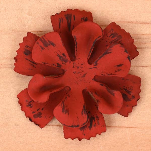 Rustic Iron Store - Wholesale Decorative Tabletop Object - Small Rose1