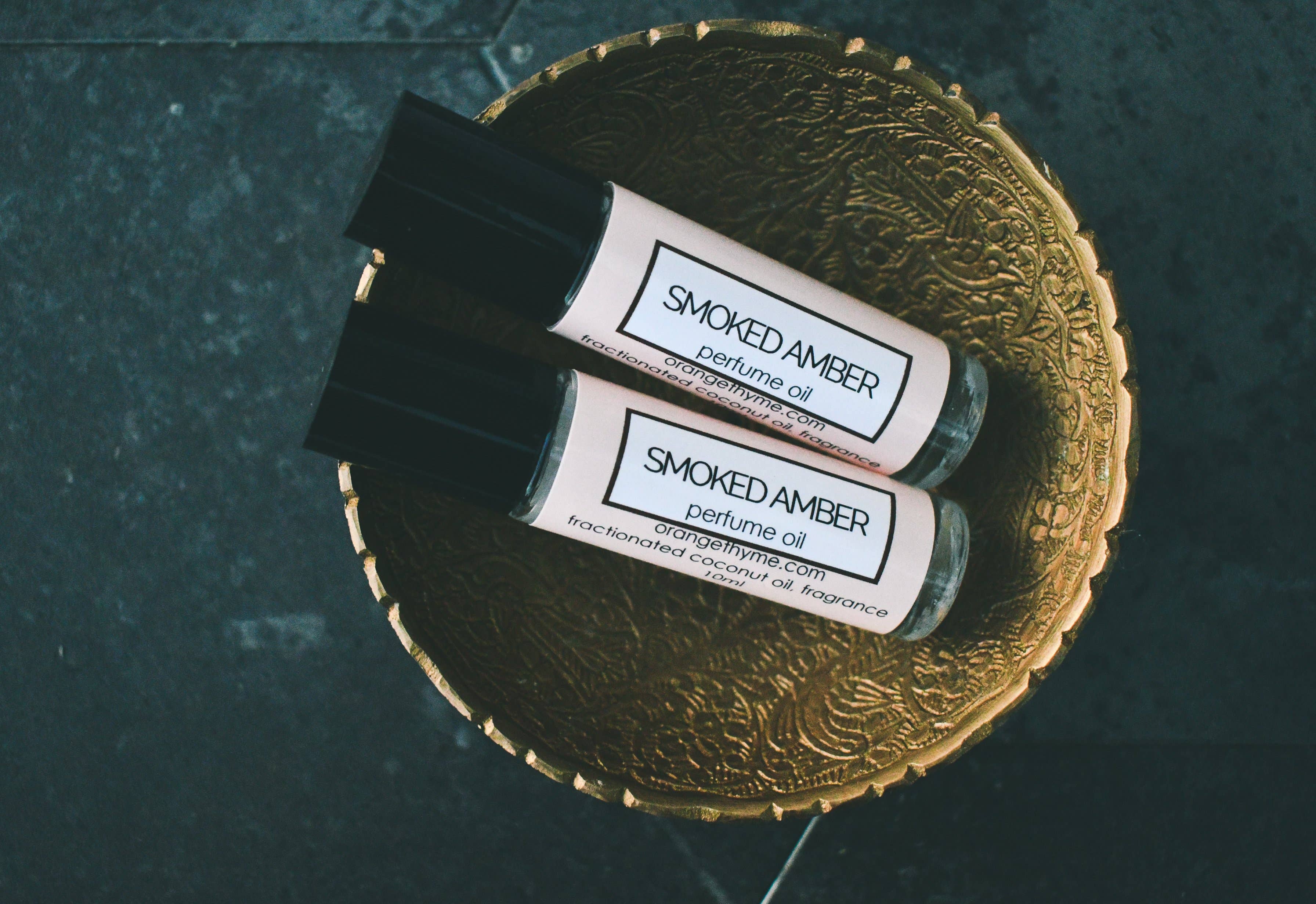 Orange Thyme Bath Apothecary - Wholesale Roll-On Fragrance - Smoked Amber - Perfume Oil1