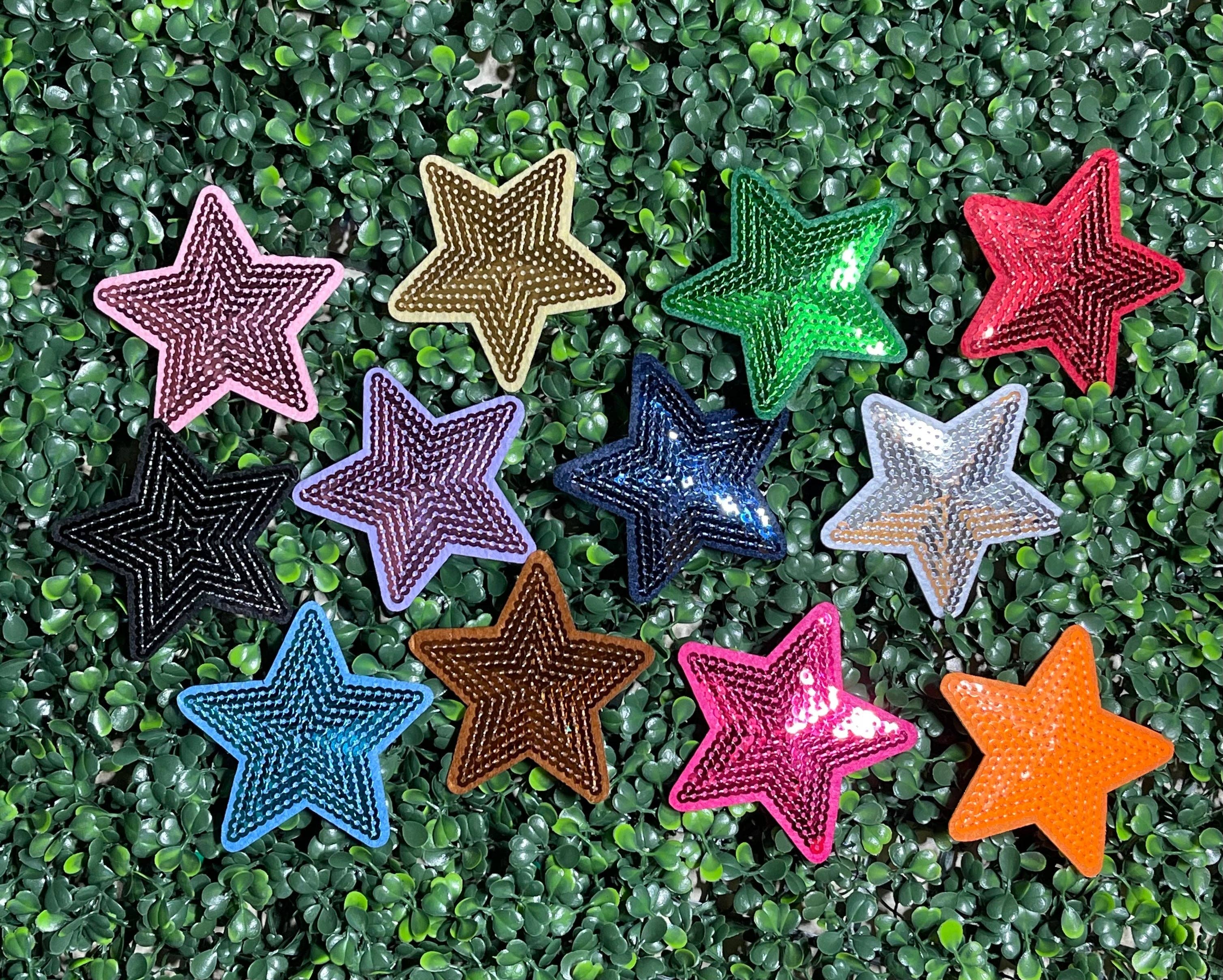 6j Threads LLC - Wholesale Patch - Sequin Stars….Patches only1