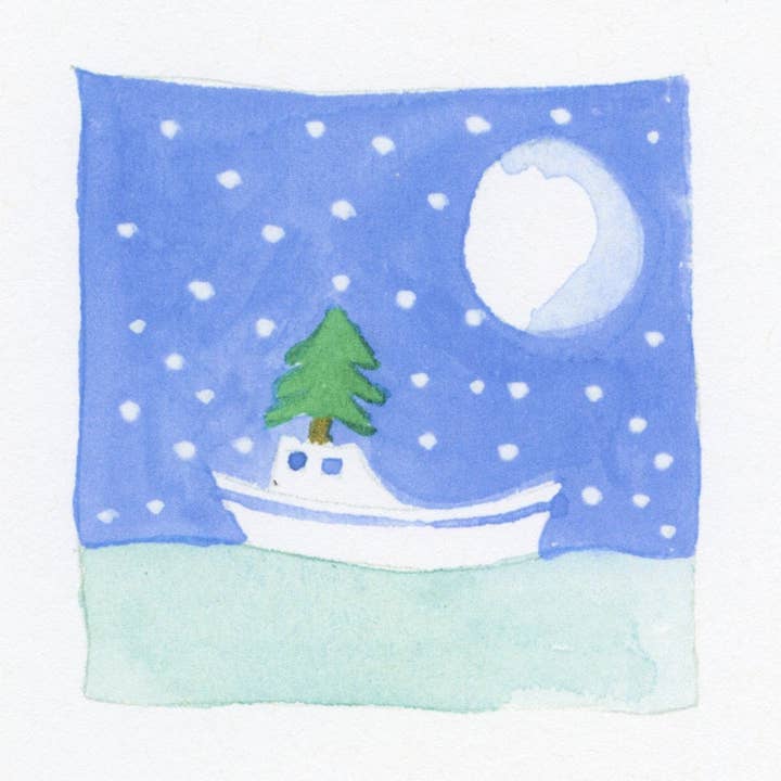 Árvore de bálsamo de mar nevado por atacado de Zucchini Fish