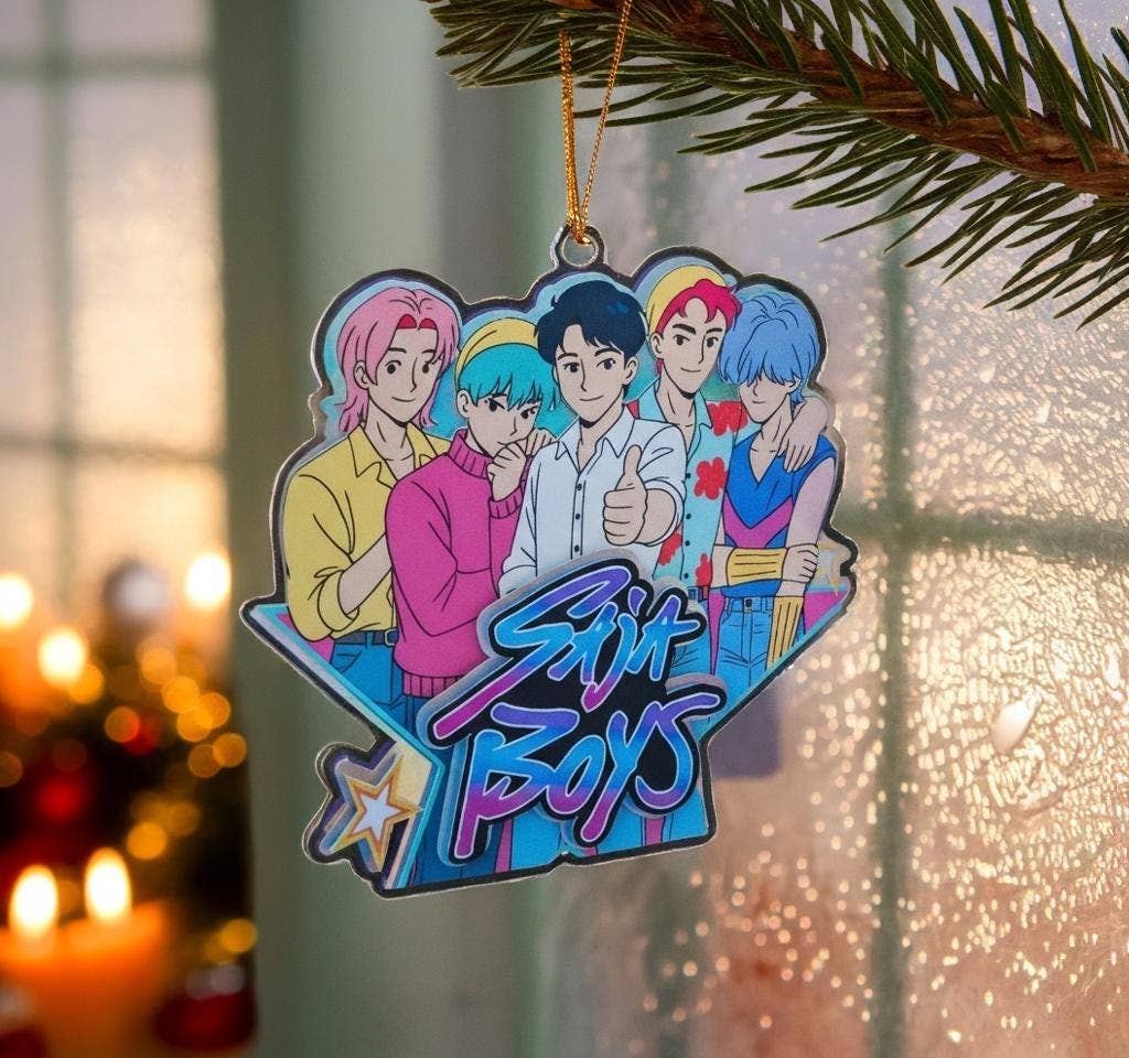 Embrova - Wholesale Ornament - Kpop Demon Saja Boy Acrylic Ornament, Kpop Acrylic Ornament4