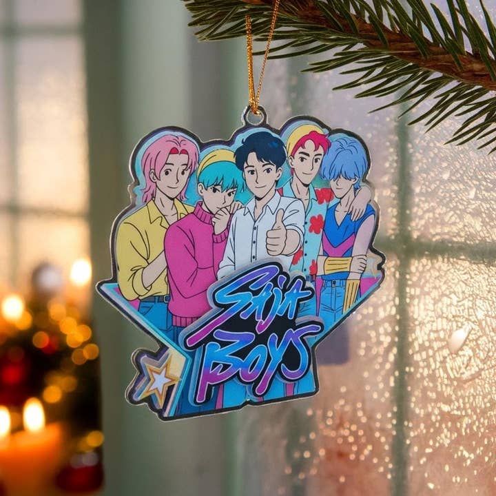 Embrova - Wholesale Ornament - Kpop Demon Saja Boy Acrylic Ornament, Kpop Acrylic Ornament4