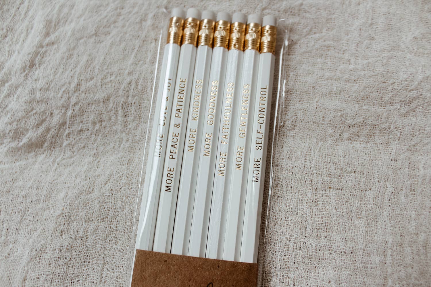 everglow handmade - Wholesale Pencil - The Fruit of the Spirit Set | Encouraging Faith Pencils7