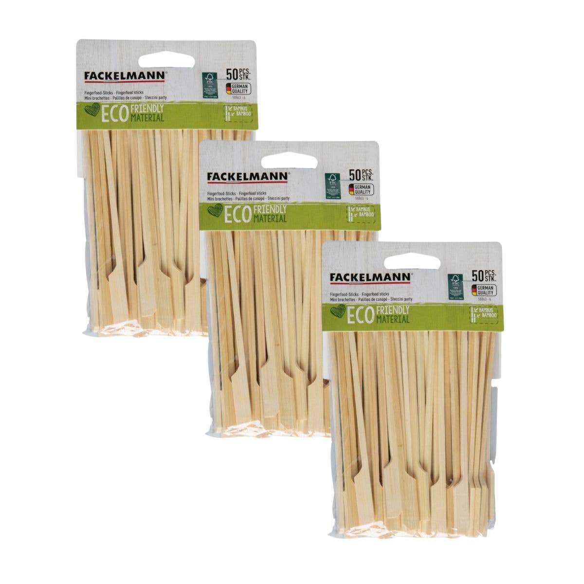 Zenker – wholesale Skewer – Set of 150 bamboo skewers 15 cm FSC Fackelmann3