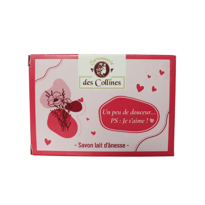 Valentine's Day soap enriched with donkey milk - PS: I have for wholesale by Savonnerie des Collines