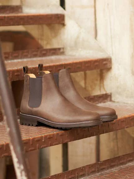 Chelsea boots Commando - Cocoa voor wholesale door Pied de Biche
