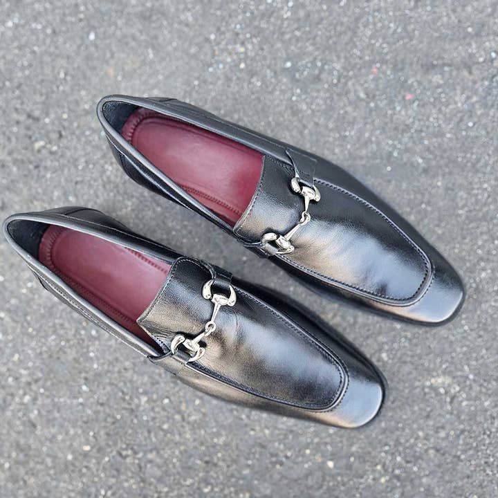Magnanni Leather Sole Horsebit Loafer for wholesale by Carrucci Shoes