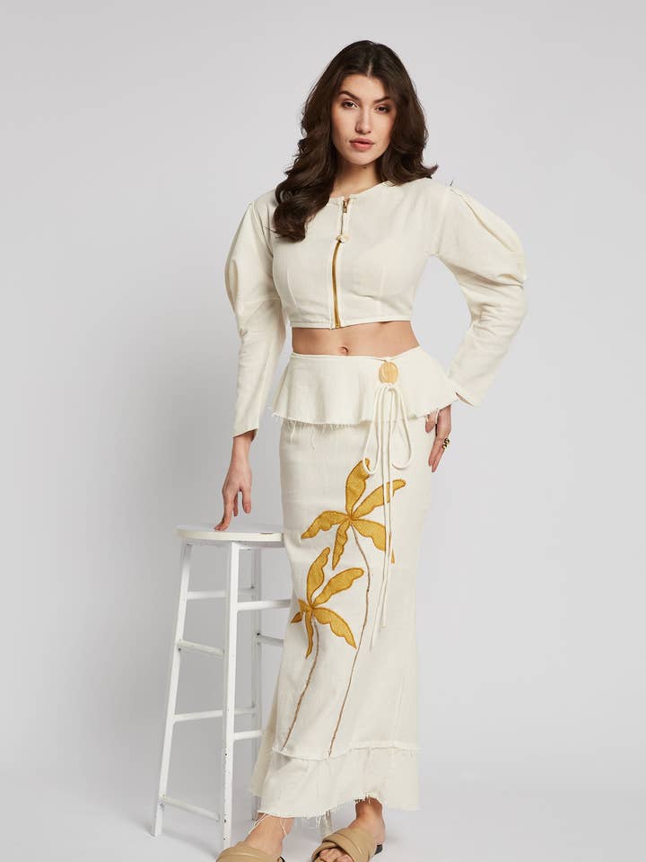 Surf-weißer Rock für den Großhandel von Be Sunset