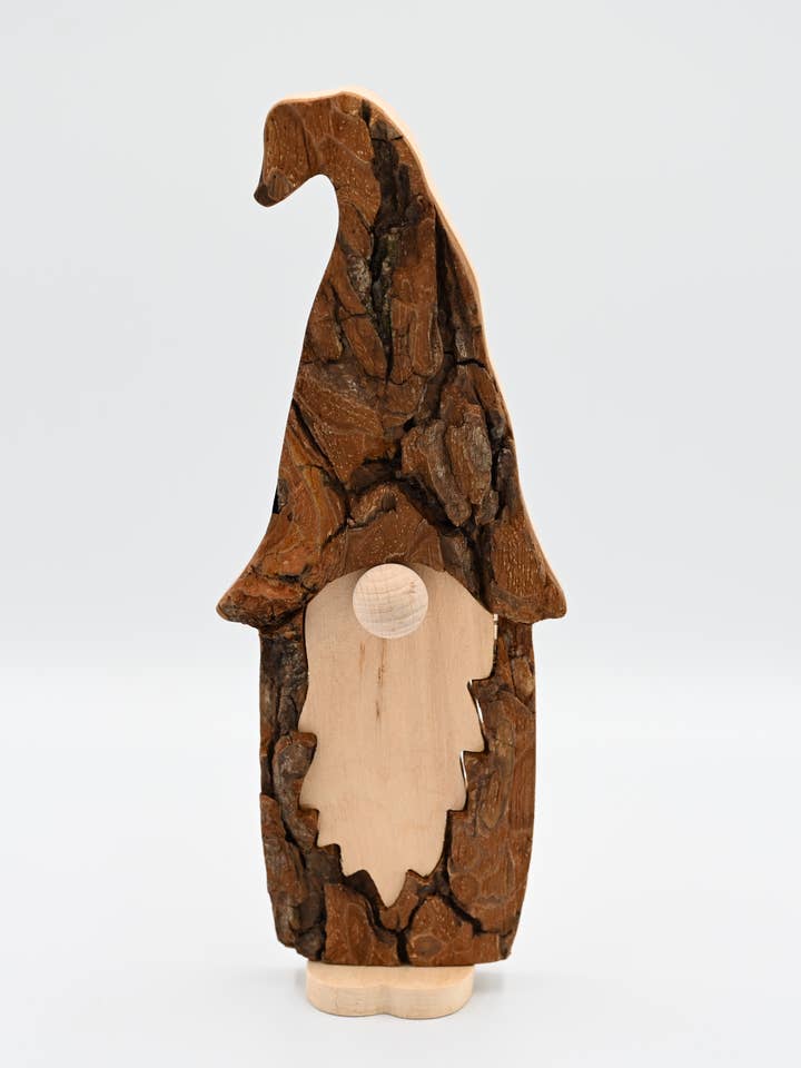 Petit nain debout en écorce pour la vente par Talla Imports