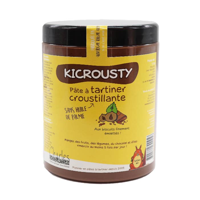 Kicrousty 1,100 kg for wholesale by CHARLES CHOCOLARTISAN