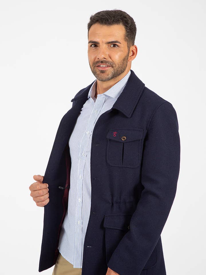 Austrian Navy Peacoat for wholesale by Solera