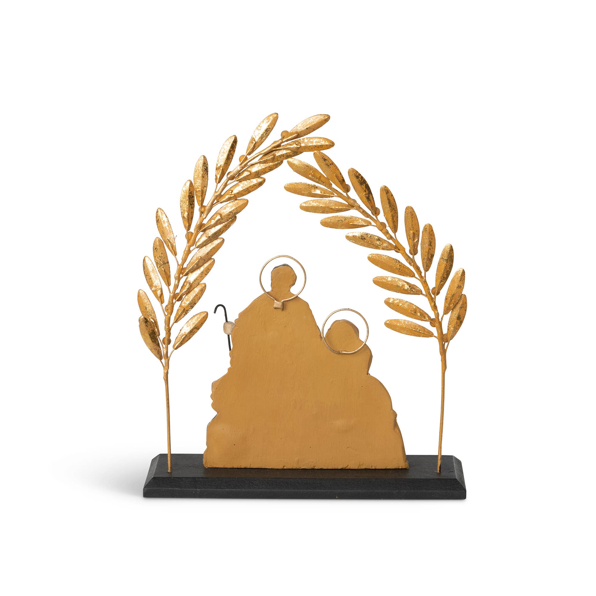 Park Hill Collection - Wholesale Christmas Decoration - Guelder Holy Family with Olive Branches2