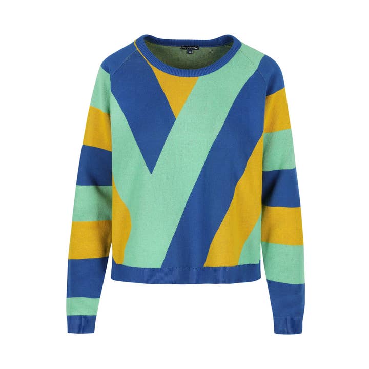 Stanny trui - saffraan voor wholesale door Lily-Balou