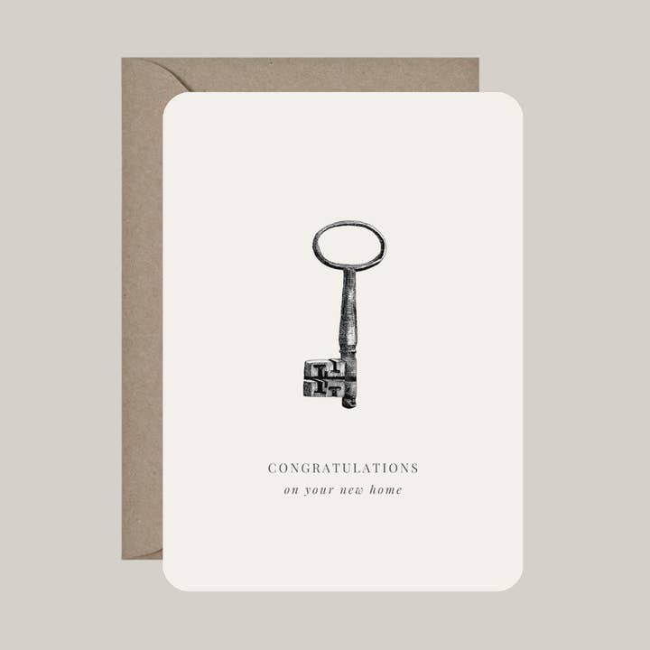 Card with envelope | congratulations - on your new home for wholesale by De Papierboetiek