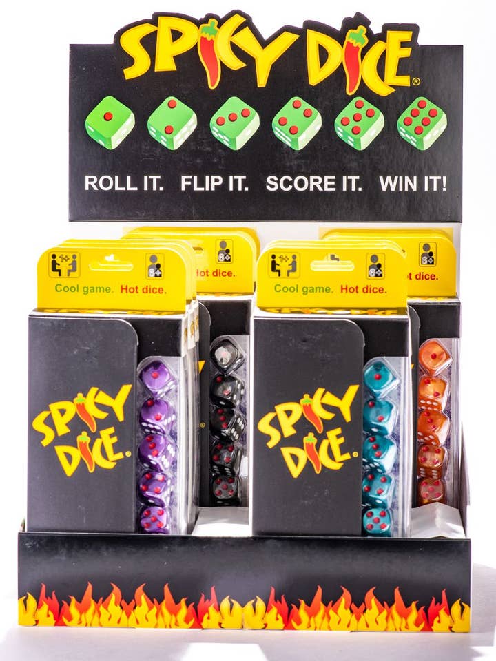 Spicy Dice Starterpaket für das Hauptspiel — 10% Rabatt für den Großhandel von Enginuity Games