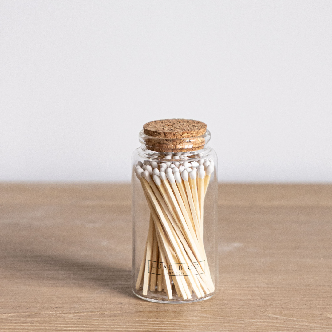 Luxe B Co - Wholesale Matches - Luxe B Co. Glass Match Bottle4