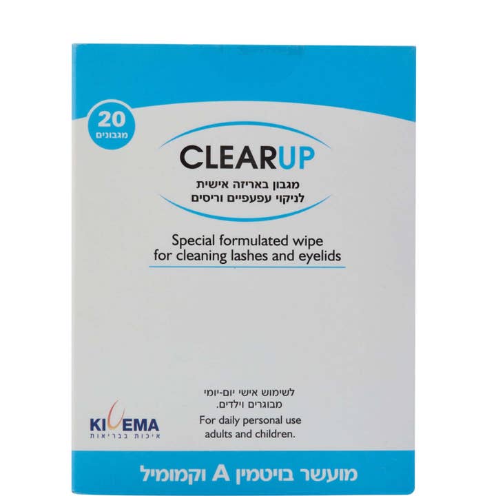 KIVEMA LLC – wholesale Mask för ögonbehandling – Kivema ClearUp ögonrengöringsservetter för torra ögon2