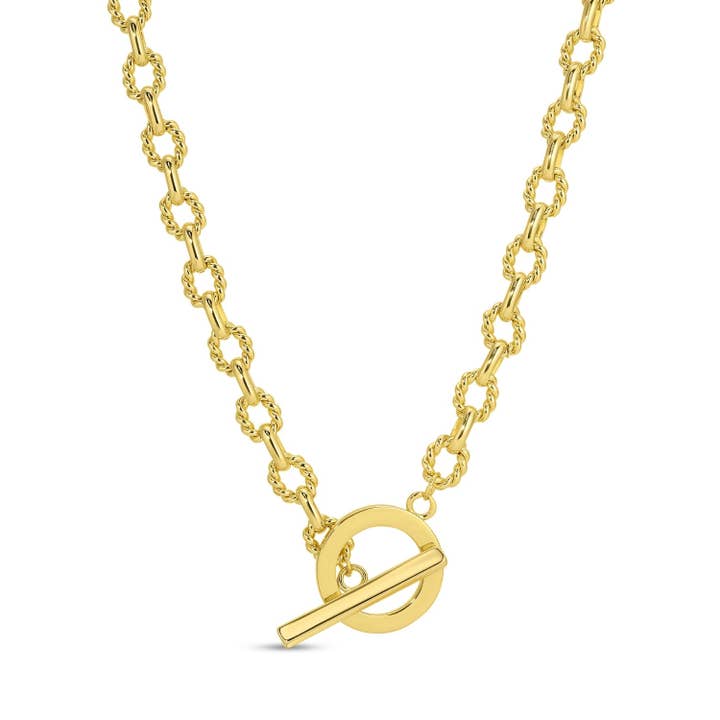 Be Bold, Statement Chain With Contemporary Toggle for wholesale by Splendid Iris