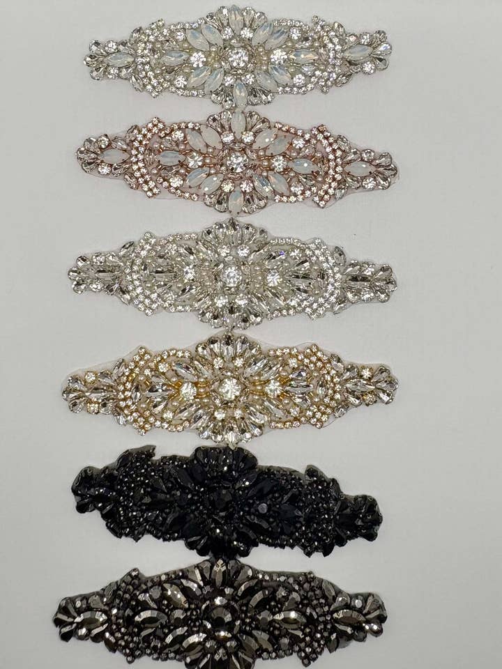 Accent en strass "Mini Olivia" pour la vente par Appliques with Glitz