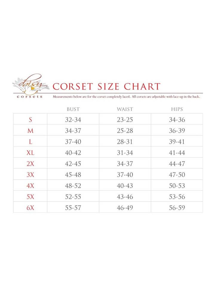 Daisy Corsets - Vente Déguisement – femme - Costume corset de sorcière Top Drawer, 2 pièces