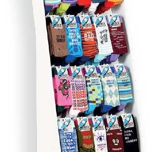 KYNC Custom - Wholesale Socks - Unisex - 160 Pairs Cotton Socks | Snarky Color PG