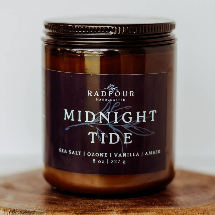 Midnight Tide Candle for wholesale by Radfour Handcrafted