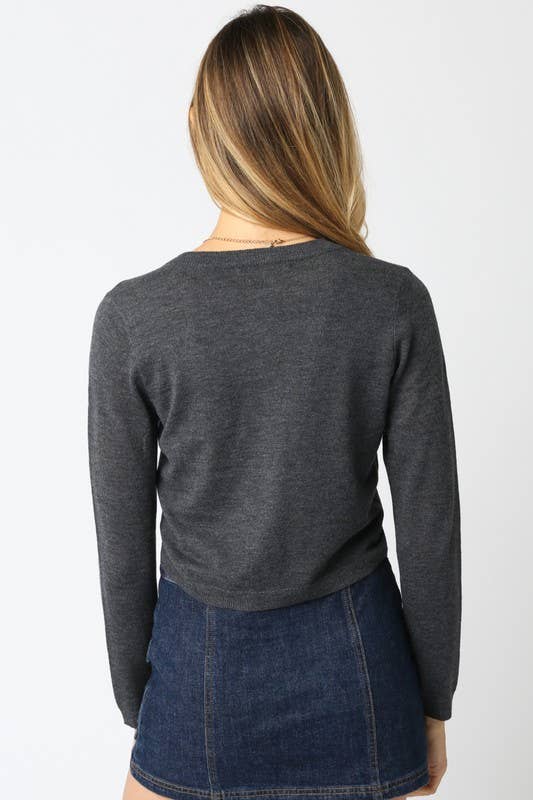 Olivaceous - Wholesale Knit Top - Women's - Gianna Knit Top1