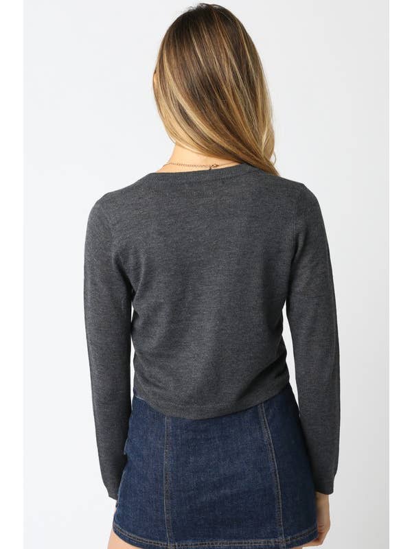 Olivaceous - Wholesale Knit Top - Women's - Gianna Knit Top1