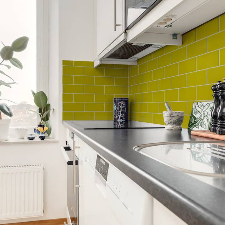 WS Tiles - Vente Carrelages muraux - Carreau de mosaïque en verre de 3" x 6", dosseret pour cuisine et salle de bain - 5 pieds carrés par carton109