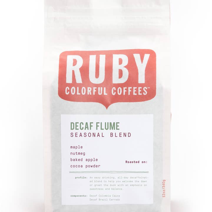Ruby Coffee Roasters - Wholesale Coffee Beans - Decaf Flume Seasonal Blend0