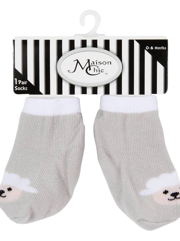 London Bridge & Maison Chic - Wholesale Socks - Baby - Lovie the Lamb Socks