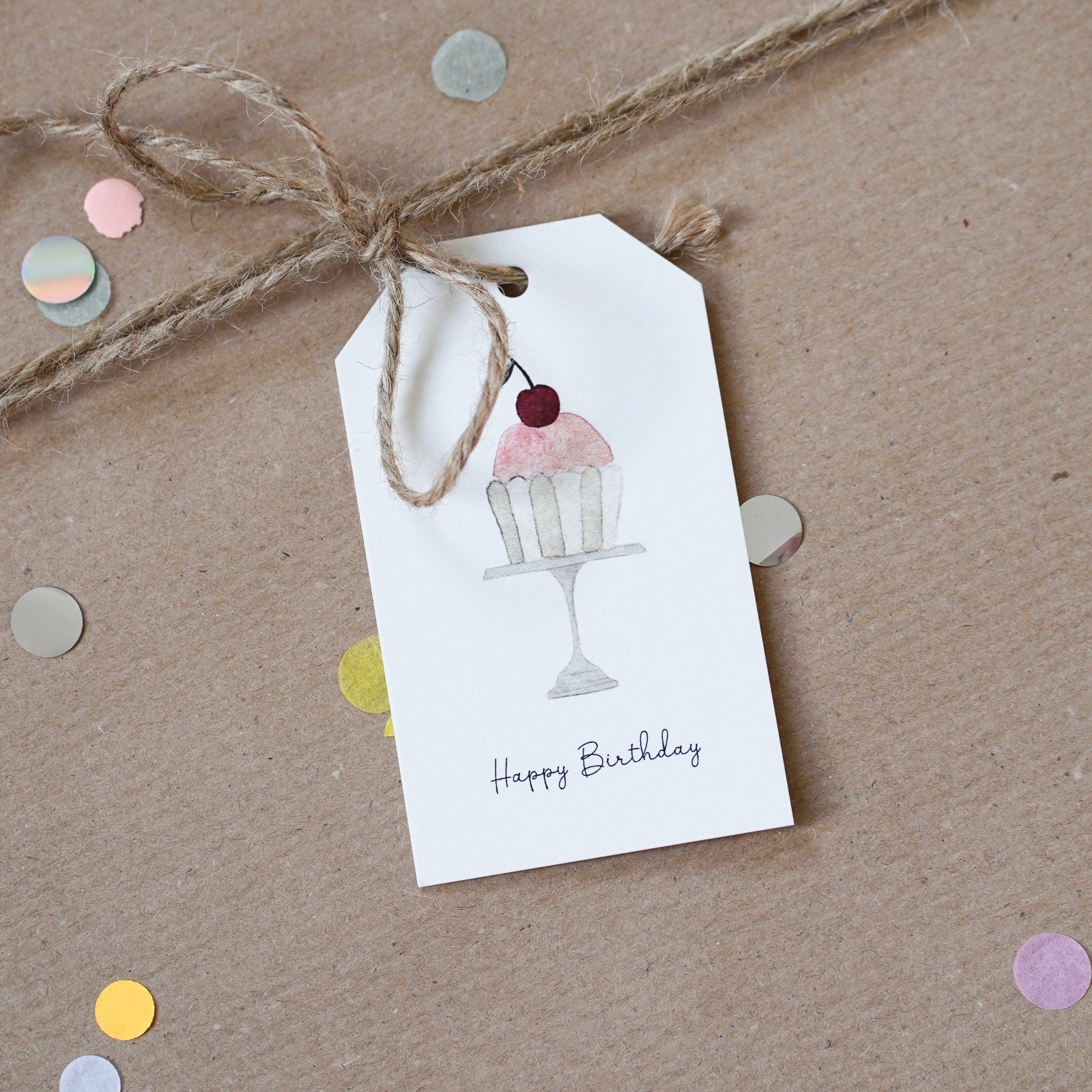 Leo La Douce GmbH – Großhandel Geschenkanhänger – Geschenkanhänger · Birthday Cupcake0