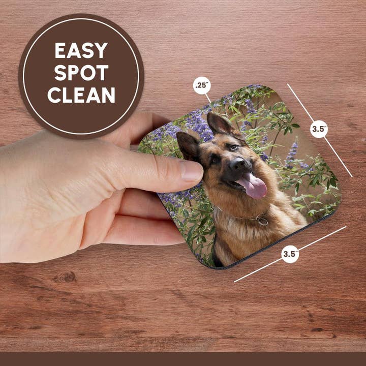 3dRose - Wholesale Coasters - 3dRose, German Shepherd., Coaster13