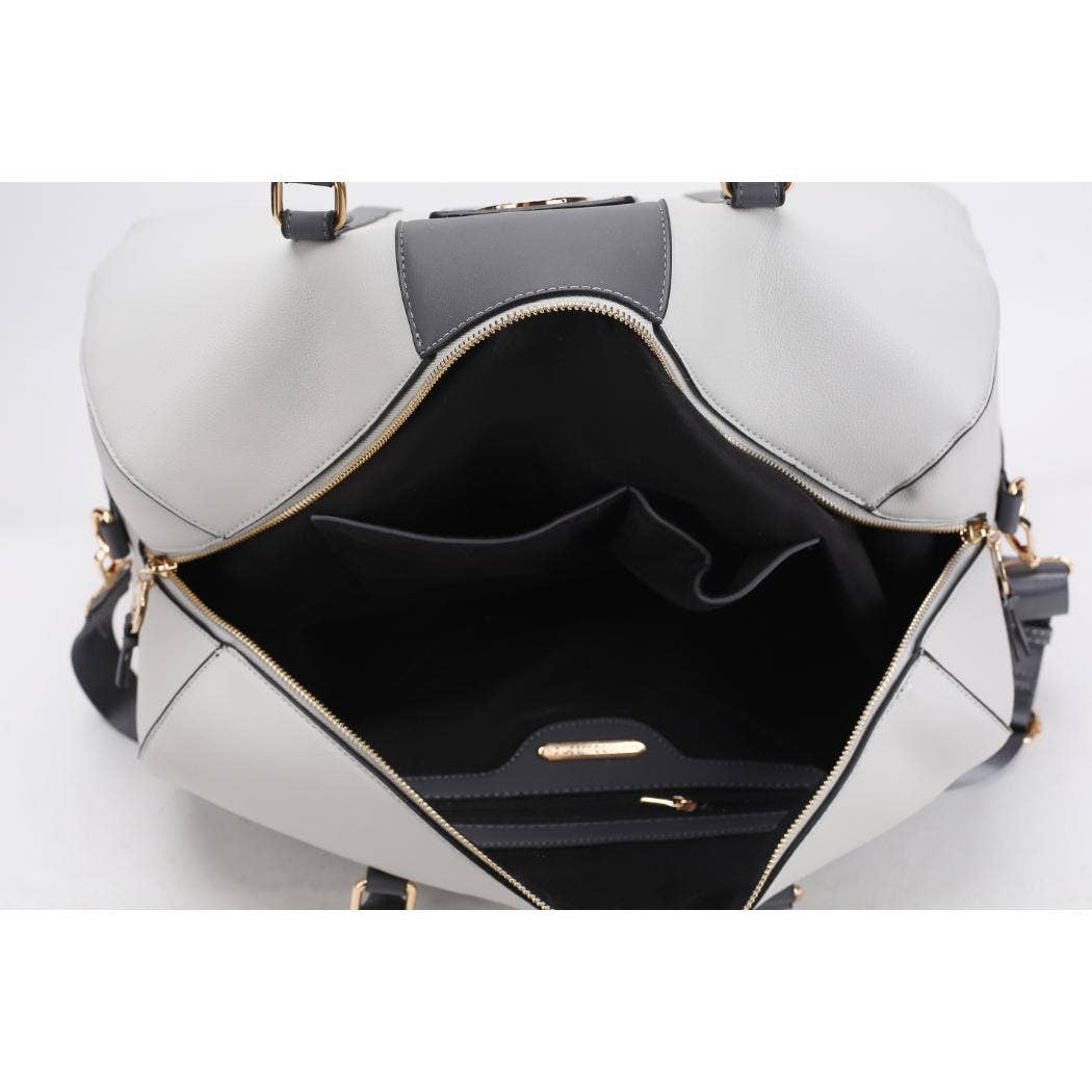 MKF Collection – Saco de viagem - Mulher por atacado – Mala Duffle Feminina para Fim de Semana Melissa da MKF Collection por Mia K13