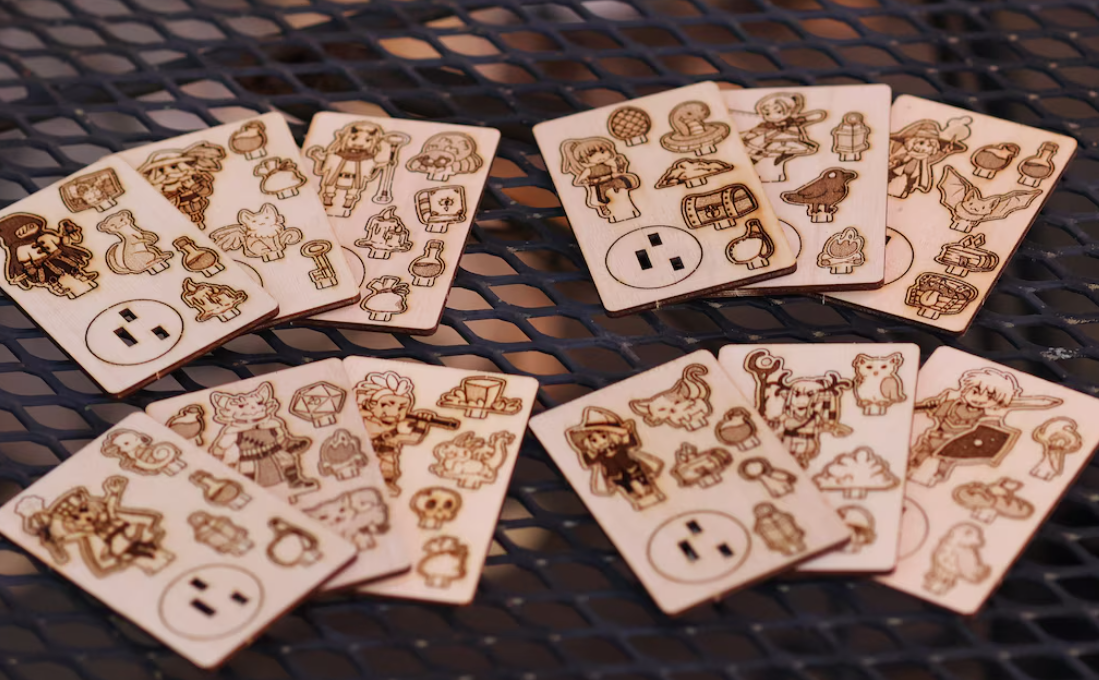 CorvidArts - Wholesale Board Game - Heros Tabletop Miniatures (Set of 12)3