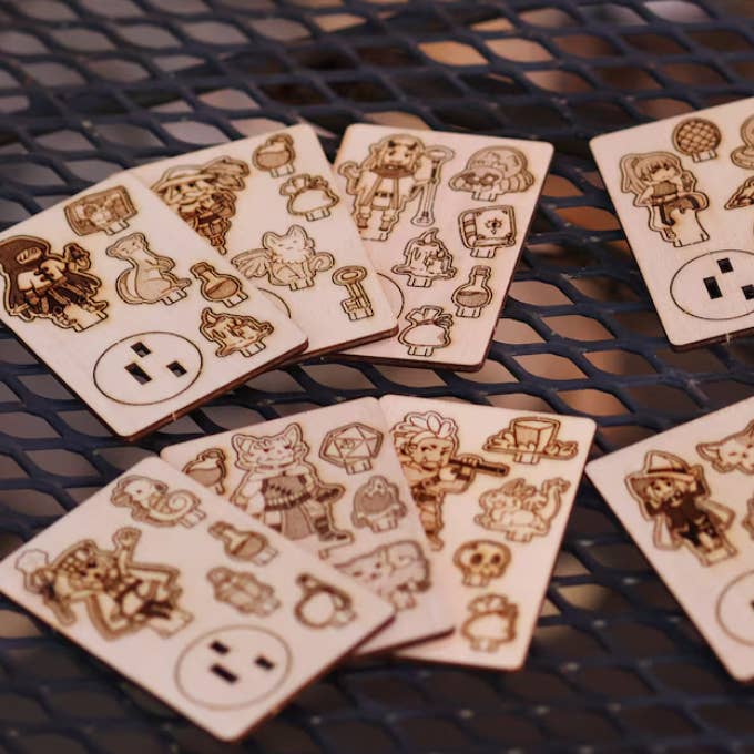 CorvidArts - Wholesale Board Game - Heros Tabletop Miniatures (Set of 12)3