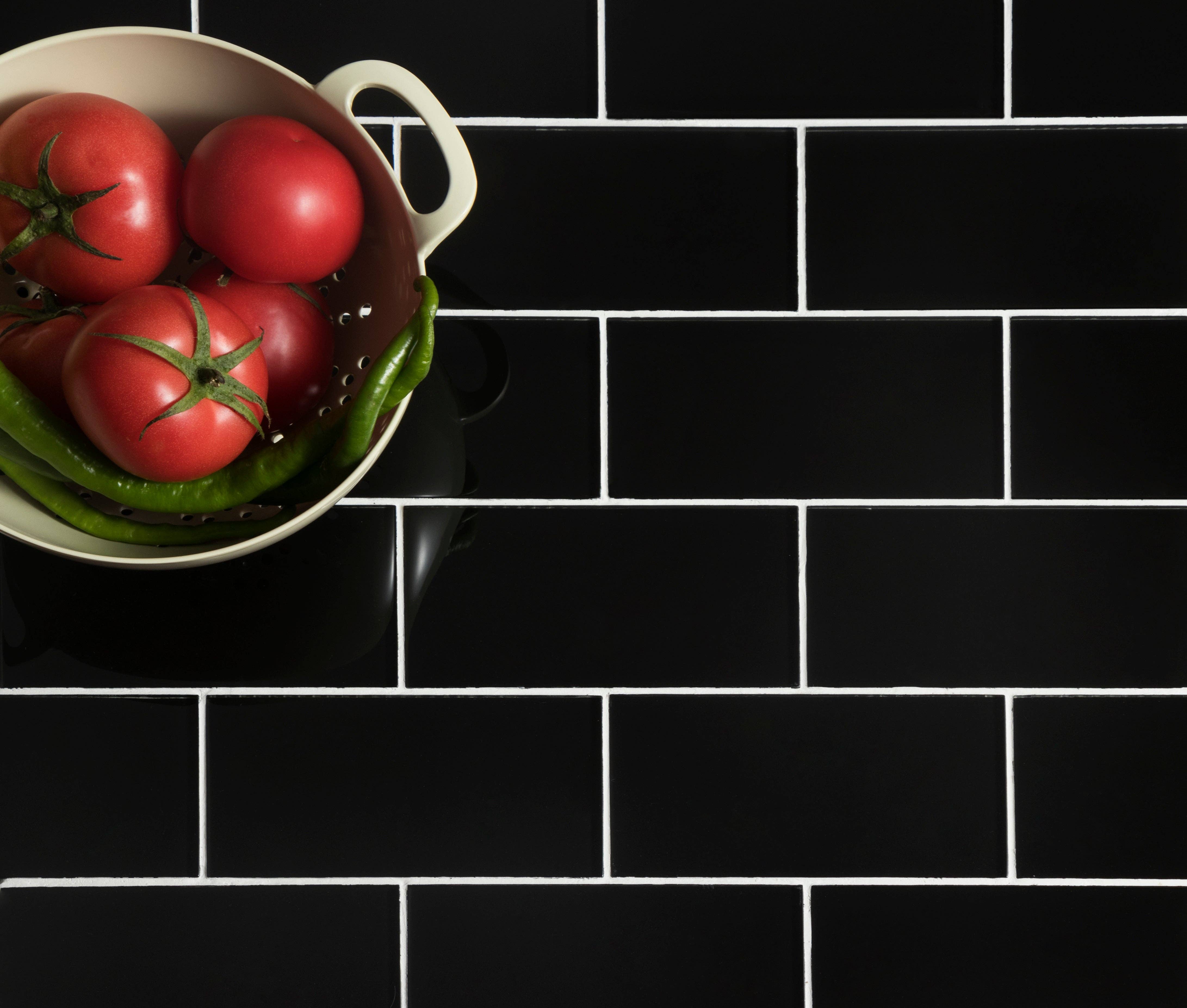 WS Tiles - Vente Carrelages muraux - Carreau de mosaïque en verre de 3" x 6", dosseret pour cuisine et salle de bain - 5 pieds carrés par carton64