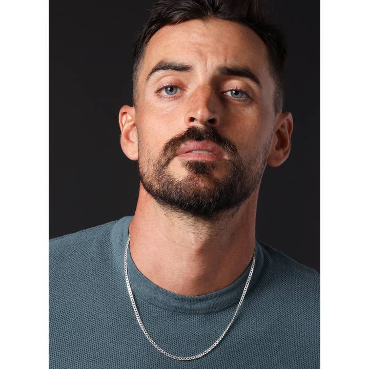 We Are All Smith - Wholesale Link & Chain Necklace - 925 Sterling Silver Cuban Chain Necklace for Men2