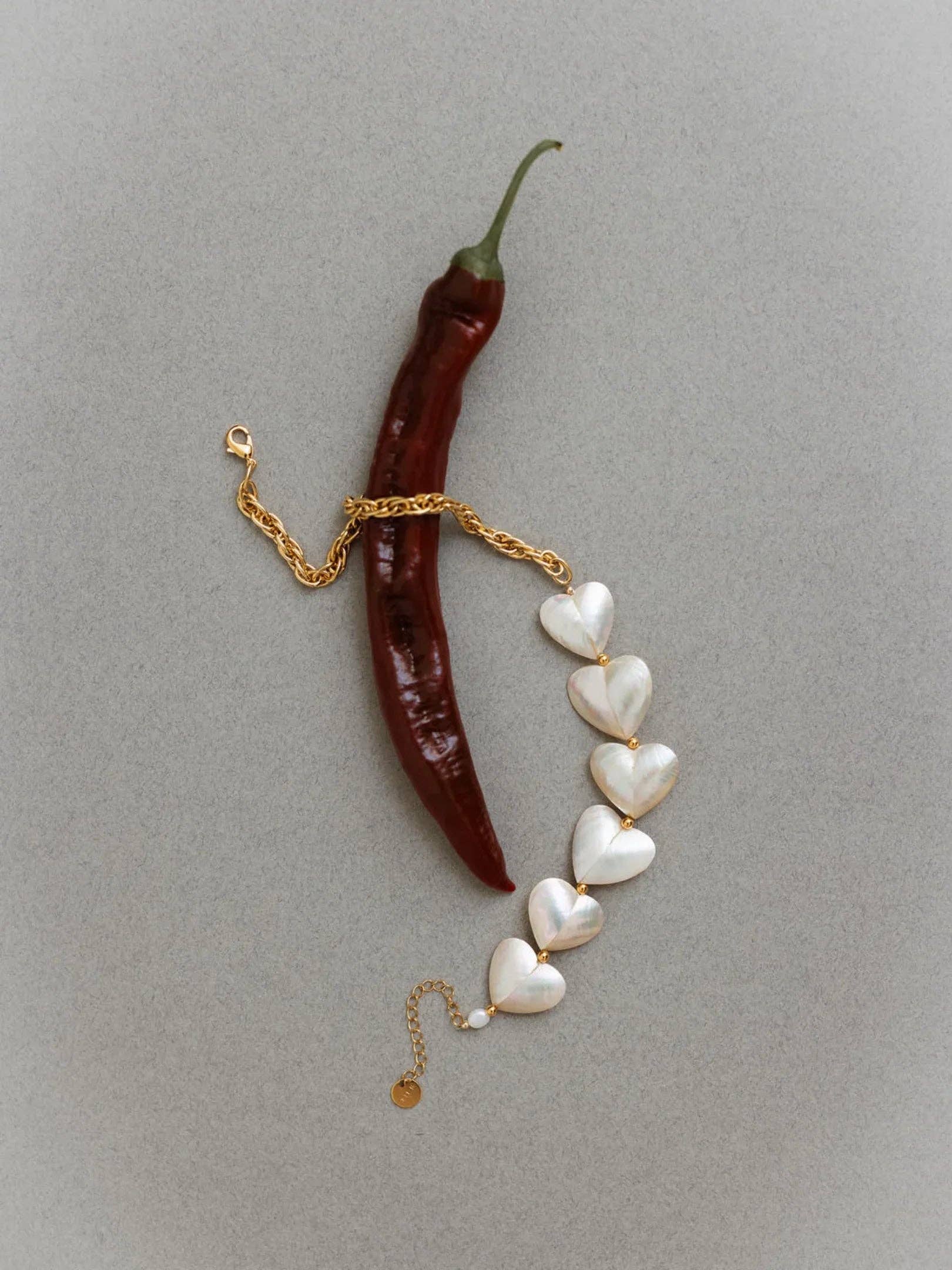 LA MAISON GISEL B. - Wholesale Choker/Collar - Choker bi-matière Judith3