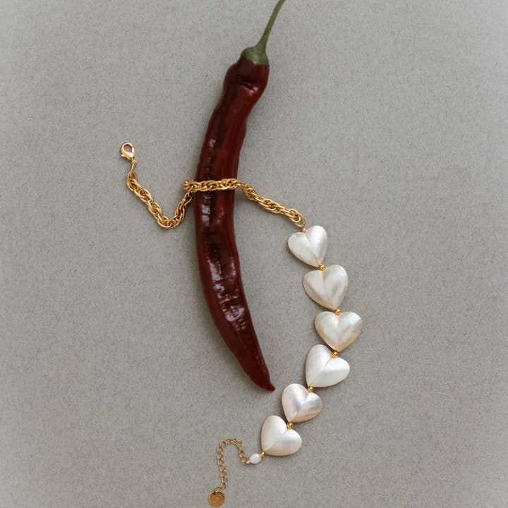 LA MAISON GISEL B. - Wholesale Choker/Collar - Choker bi-matière Judith3