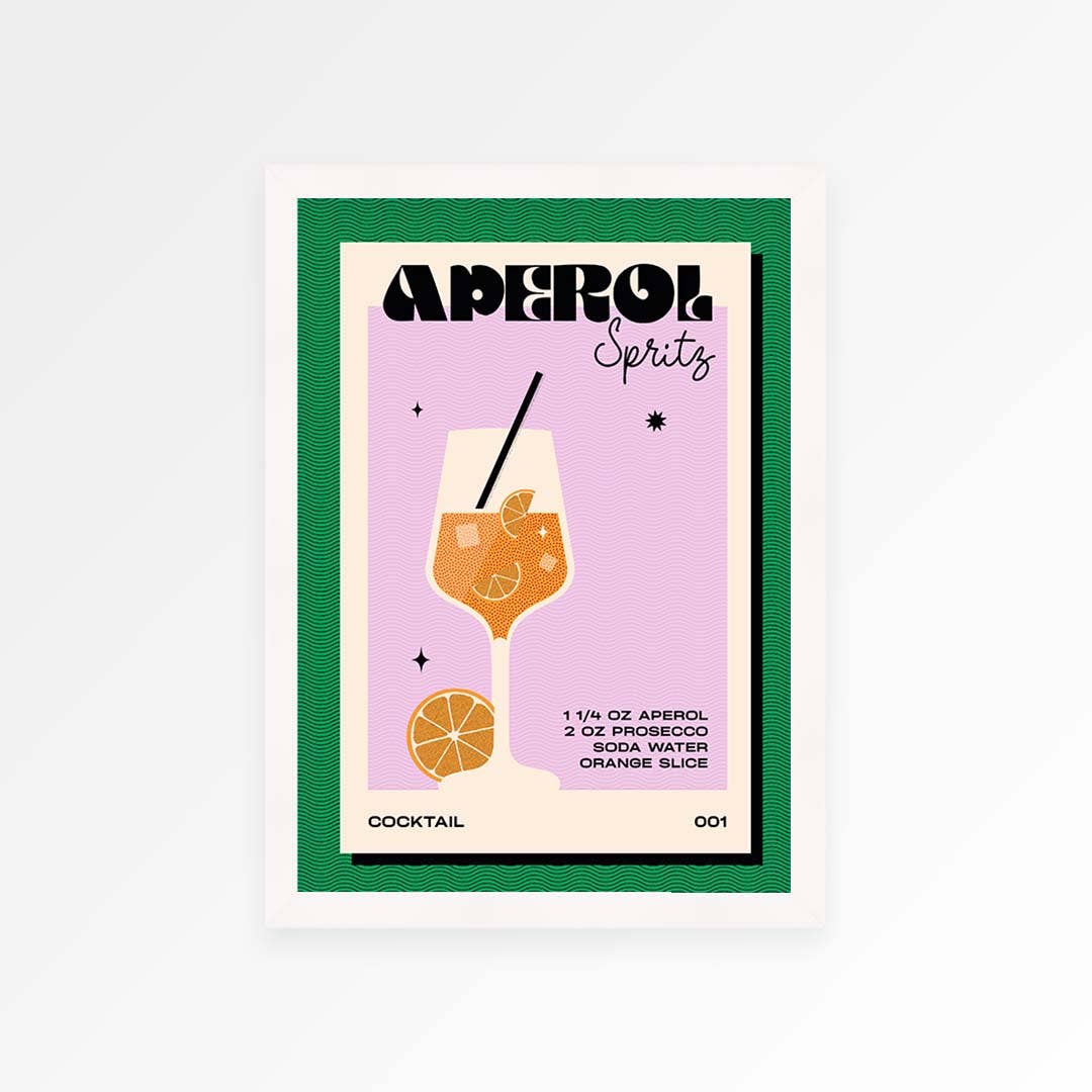 Proper Good - Wholesale Kunstprint - Retro Aperol Spritz print12