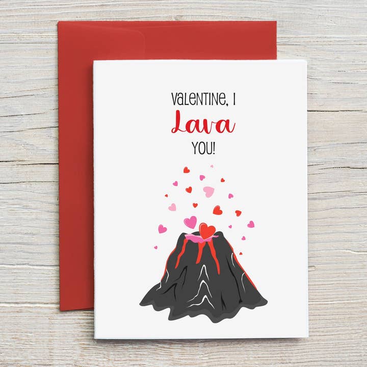 I Lava You Roligt Alla hjärtans dag-kort för wholesale av So Sweet Party Shop, LLC