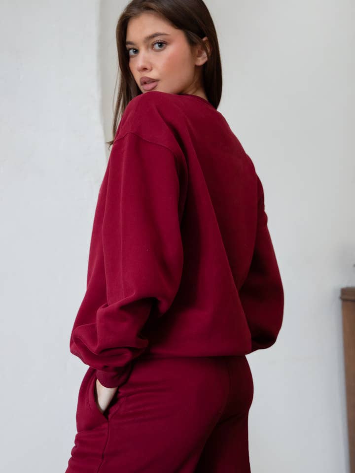 TICTOC - Vente Sweat-shirt – femme - Sweat-shirt à col rond en molleton LANI Cloud23